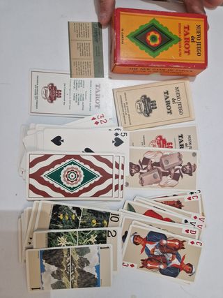 antiguo juego del tarot founier 78 cartas 1977