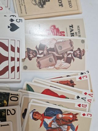 antiguo juego del tarot founier 78 cartas 1977