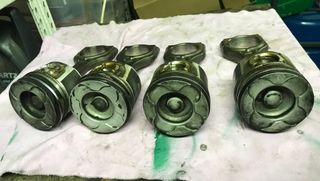 Conjunto de 4 bielas + pistões Peugeot 307 1.6 HDI