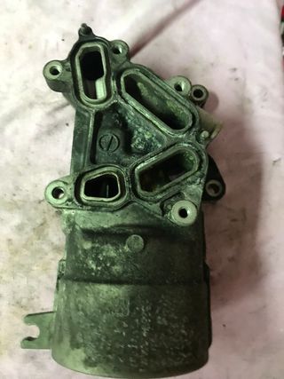 Copo de filtro de óleo + tampa Peugeot 307 1.6 HDI