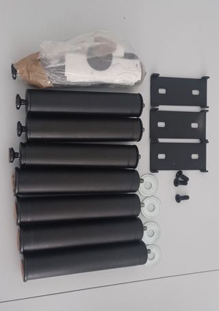 Patas para un somier tapizado