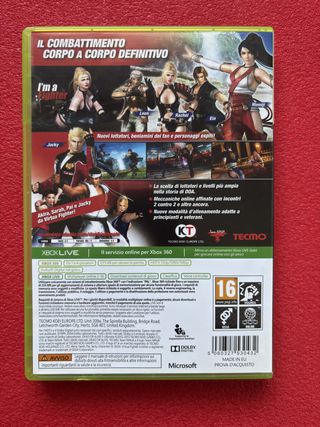 Dead Or Alive 5 Ultimate - Xbox 360 (PAL ITA)