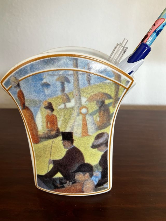 Lapicero jarrón decorativo vintage