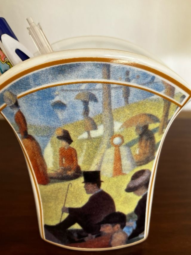 Lapicero jarrón decorativo vintage