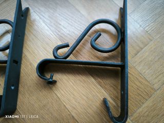 Barras cortina forja más sujeta cortinas.n