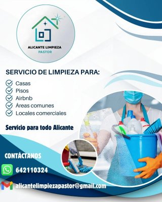 Servicio de limpieza .