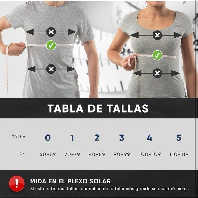 Corrector postura espalda