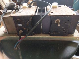 Antico trasformatore valvolare