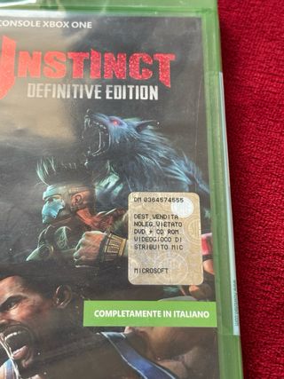 Killer Instinct Definitive Edition (PAL ITA) NUOVO