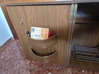 Máquina de coser Alfamatic 109 en mueble original