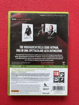 Hitman HD Trilogy - Xbox 360/Series X/S (PAL ITA)