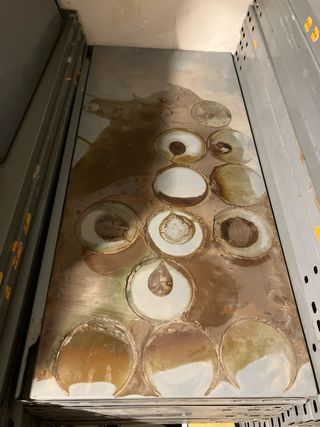 Balda Estanteria varios Tamaños a 1€ las oxidadas