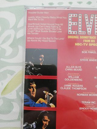 CD Elvis Presley. NBC TV special.