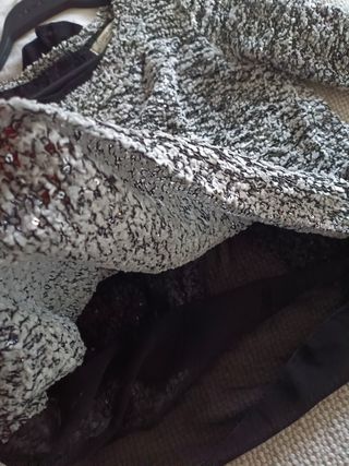 Jersey brillante con lazo