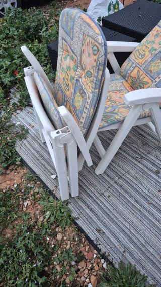2 Sillas jardín Hartman reclinable