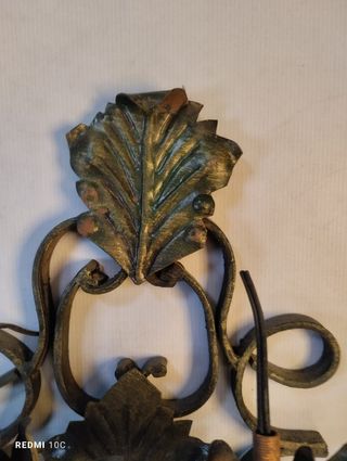 Aplique de hierro forjado