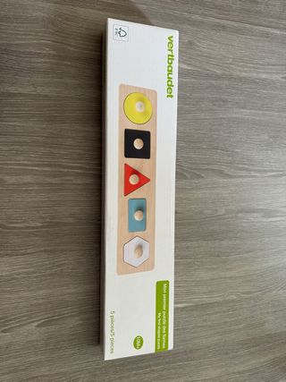 Puzzle de formas bebé 10 meses vertbaudet