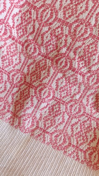 Colcha cama años 60