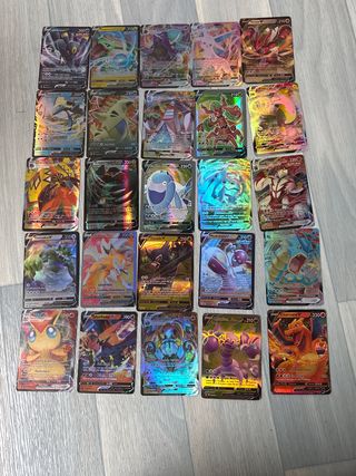 Cartas pokemon brillantes