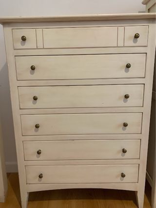 Set muebles madera habitación