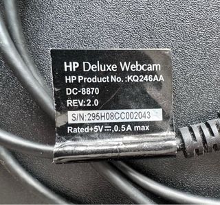 Cámara web Deluxe HP