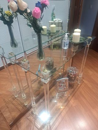 Mesa cristal 