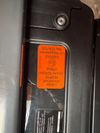 Sillita para el coche JOIE Ispin360