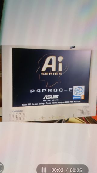 Placa base asus retro para reparar