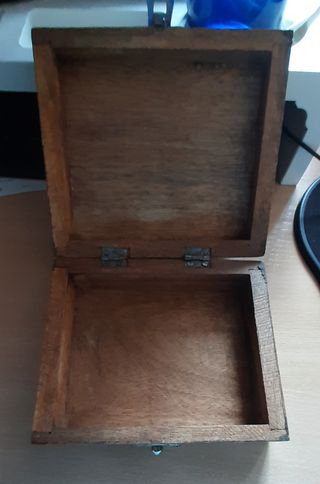 Caja madera