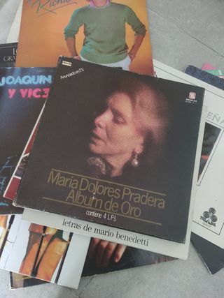 Lote 85 vinilos antiguos