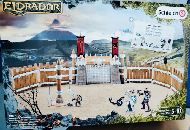 Campo de Batalla con accesorios de Schle