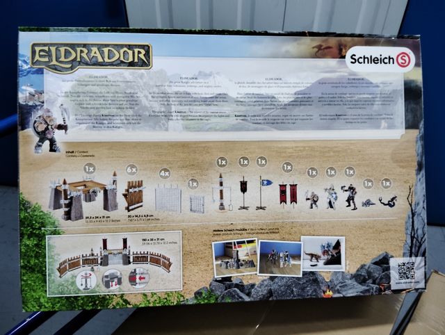 Campo de Batalla con accesorios de Schle