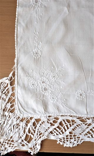 Sábanas de hilo bordadas 11