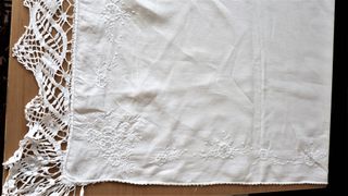 Sábanas de hilo bordadas 11