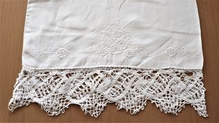 Sábanas de hilo bordadas 11
