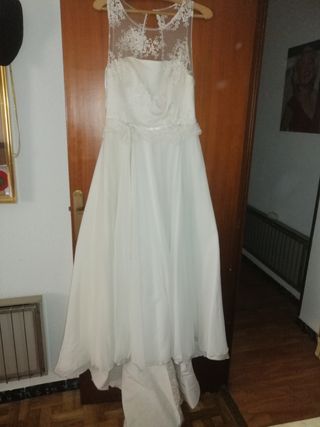 Traje de novia blanco