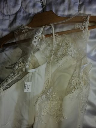 Traje de novia blanco