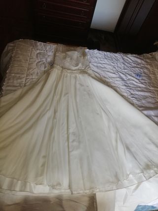 Traje de novia blanco