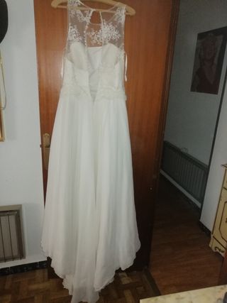 Traje de novia blanco