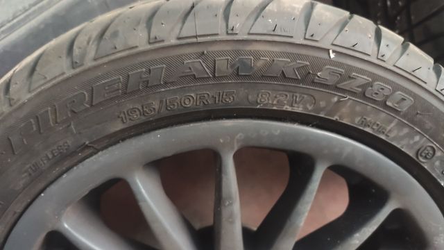  4 Llantas 15 OZ Racing con neumáticos 60,1