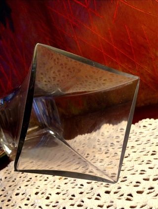 2 vasi in cristallo Anni 80