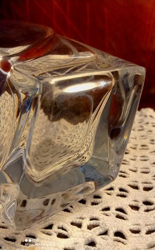 2 vasi in cristallo Anni 80