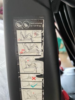 Silla coche Kangur casualplay de Grupo 1 y 2