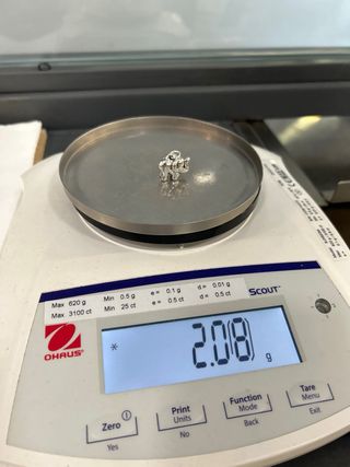 Colgante plata