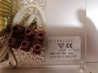 Applique punto luce a muro ULTRALUCE Made in Italy