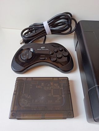 Sega Saturn + Cartucho + HDMI + Pila Nueva