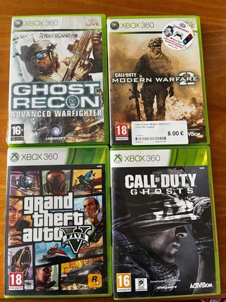 URGE VENDER Juegos xbox 360