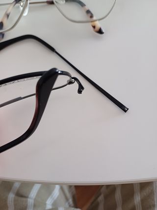 Gafas no graduadas con cristal