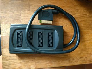 Selector Scart euroconector av switch 