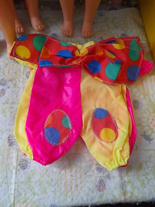 Disfraz payaso Nancy Lucas Kikas muñecas